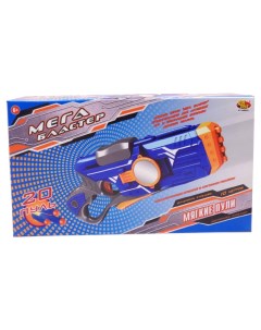Бластер игрушечный стреляющий мягкими снарядами 36x7 5x20 5 см PT 00925 Abtoys