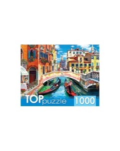 Пазлы Гондолы в Венеции 1000 элементов ХТП1000 2170 Toppuzzle
