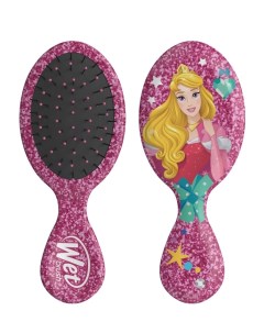 Щетка Mini Detangler Disney Glitter Ball для спутанных волос Aurora 1 шт Wet brush