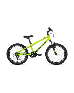 Велосипед горный 20 Unit 20 2 2 рама 10 5 ярко зеленый черный Forward