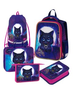 Детские рюкзаки Jolly kitty синий Berlingo