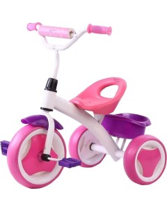 Велосипед для детей от 3 до 6 лет трехколесный розовый Actiwell