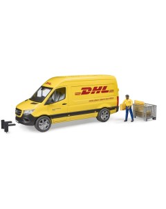 Игрушечная машинка Mercedes Benz Sprinter фургон DHL с фигуркой 02 671 Bruder