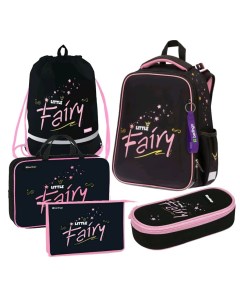 Детские рюкзаки Little fairy черный Berlingo