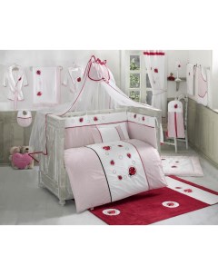 Комплект постельного белья Little Ladybug цвет стандарт 4 предмета арт KIDB Kidboo