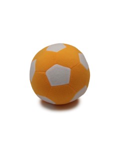 F 100 YW Мяч мягкий цвет желто белый 23 см Magic bear toys