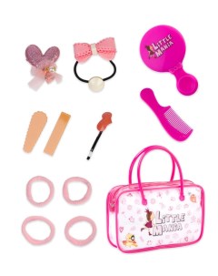 Набор аксессуаров для волос розовый SETLM008 Little mania