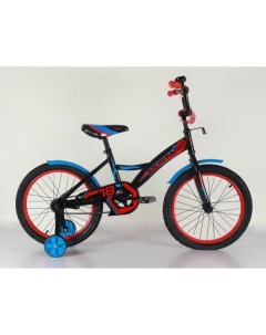 Детский велосипед MUSTANG 18 дюймов Черный с красным Hangzhou joy shine imp.&exp.co.,ltd