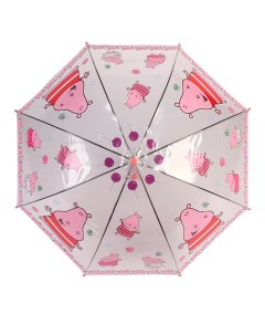 Зонт детский ZW717 DRO розовый Little mania