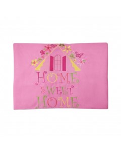 Плед флисовый Sweet Home pink 80x120 см Kidboo
