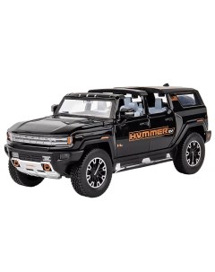 Коллекционная игровая модель GMC Hummer EV SUV металлическая свет звук 22 см Xlg