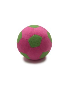 Детский мяч F 100 PLG Мяч мягкий цвет розовый светло зеленый 23 см Magic bear toys