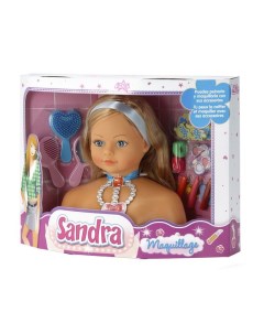 Кукла бюст Sandra 24см 69501 Munecas falca