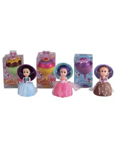 Кукла кекс Cupcake Jelato 3 вида LM2309A Junfa toys