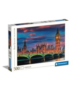 Пазл 500 Лондонский парламент арт 35112 Clementoni