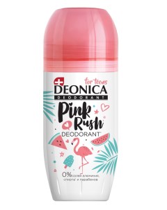 Дезодорант For Teens Pink Rush 50 мл Deonica