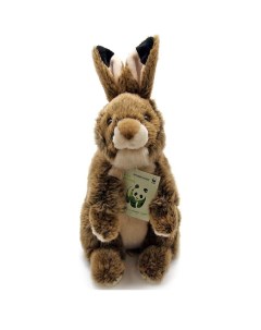 Мягкая игрушка Кролик коричневый 25 см Wwf
