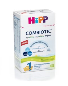 Смесь Combiotic 1 Expert молочная 600г Hipp