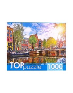 Пазлы Солнечный канал в Амстердаме 1000 элементов Toppuzzle