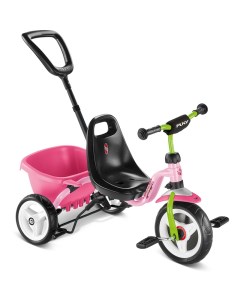 Трехколесный велосипед Ceety 2219 pink kiwi розовый салатовый Puky