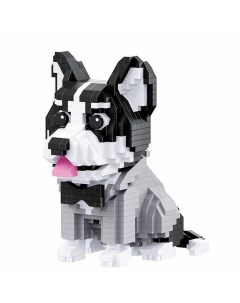 Конструктор 3D из миниблоков Собака Хаски 973 элементов BA18392 Balody
