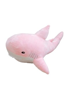 Мягкая игрушка Акула розовый 25 см La-laland