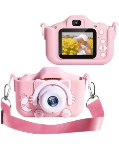 Детский фотоаппарат Котик розовый 660070 Nobrand