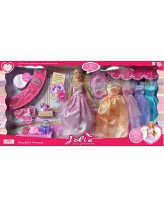 Кукла с набором одежды и аксессуарами K369 17 K369 16C Jolie