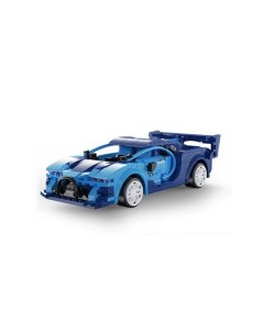 Конструктор радиоуправляемый спортивный автомобиль Blue Race Car 325 дет C51073W Cada