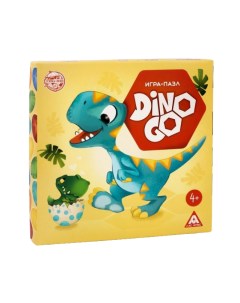 Настольная игра пазлы Dino Go 61 тайл Лас играс