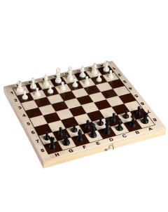 Шахматные фигуры пластик король h 4 2 см пешка h 2 см Nobrand