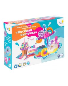 Набор для лепки Веселая выпечка из легкого пластилина Genio kids