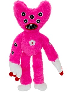 Мягкая игрушка Huggy Wuggy Killy Willy Multiple Eyes розовая 45 см Kids choice