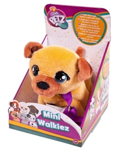 Интерактивная игрушка Mini Walkiez Щенок Shepherd IMC toys Club petz