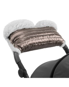 Муфта для рук на коляску Soft Fur Lux Almond Esspero