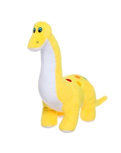 Мягкая игрушка Динозавр Деймос цвет желтый 33 см Прима тойс