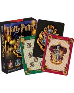 Игральные карты Гарри Поттер гербы факультетов Хогвартс Harry Potter 54 шт Starfriend