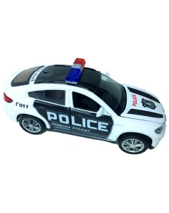 Коллекционная машина Полиция Бэха белый Xpx