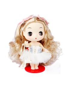 Кукла коллекционная Балерина с пуантами FDE1848 18 см Ddung