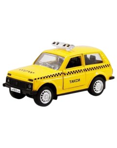 Легковая машина Play Smart Такси Р41607 Желтый черный Playsmart
