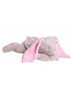 Мягкая игрушка Кролик 45 см серый розовый AT365053 Lapkin