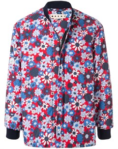 Marni куртка бомбер с цветочным принтом 50 разноцветный Marni