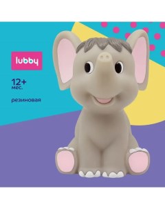 Игрушка для купания Слон пищалка Lubby