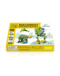 Электронный программируемый робот конструктор Machinist Building Blocks 370 дет Makerzoid
