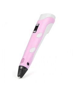 3D ручка 3 с LCD дисплеем розовая 3dpen