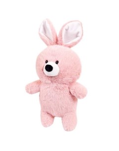 Мягкая игрушка Флэтси Кролик розовый 24 см Abtoys