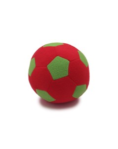 Детский мяч F 100 RLG Мяч мягкий цвет красный светло зеленый 23 см Magic bear toys