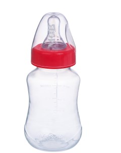 Бутылочка для кормления 150 мл от 0 мес цвет красный Mum&baby