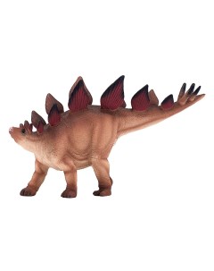 Фигурка Стегозавр коричневый AMD4036 Konik