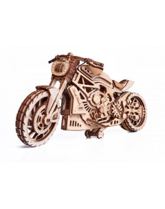 3D пазл мотоцикл 203 детали Wood trick